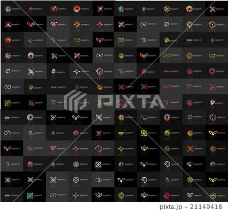 Huge mega collection of abstract logos 21149418