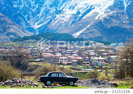 Stepantsminda village, Georgia 21151138