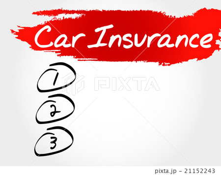 Car Insurance blank list Car Insurance blank list 21152243