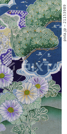 日本の紋様 絹織物 染め物 古布 日本の紋様 絹織物 染め物 古布 21153989