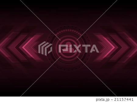 Hi-tech background with HUD interface and arrows 21157441