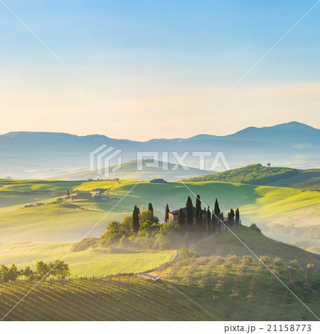 Tuscany at spring 21158773