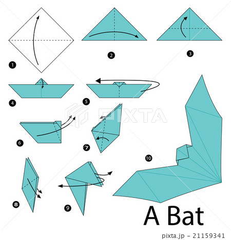 origami A bat. origami A bat. 21159341
