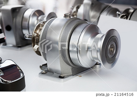 New boat windlass for anchoring close up New boat windlass for anchoring close up 21164516