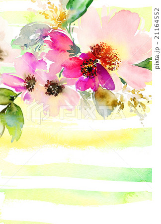 Greeting card with flowers Greeting card with flowers 21164552