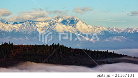 Panorama of mountains 21167131