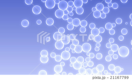 泡の集合_水色薄い光_08 21167799