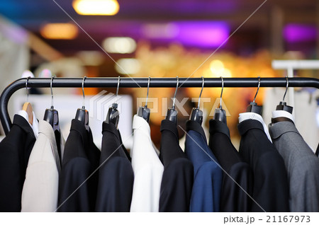 Beautiful suits on a hanger Beautiful suits on a hanger 21167973