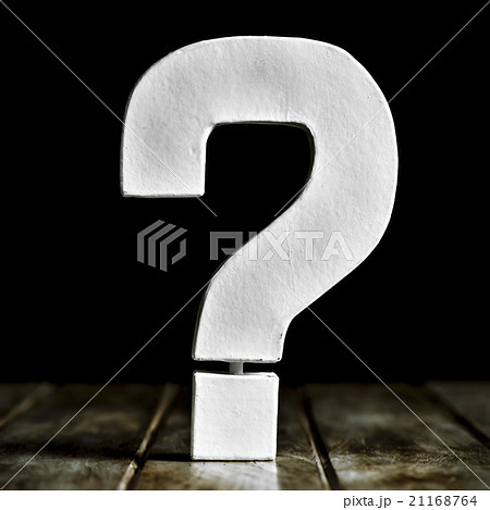 three-dimensional question mark 21168764