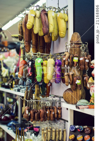 Wooden key chains in the shape of the penis Wooden key chains in the shape of the penis 21168866