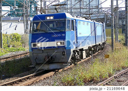 貨物列車　EH200　浜川崎駅 21169648