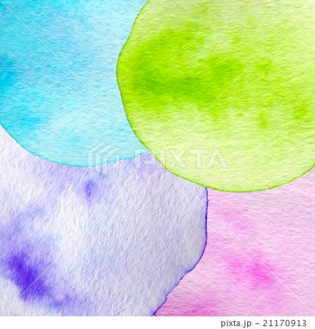Colorful watercolor circles overlap backdrop image 21170913