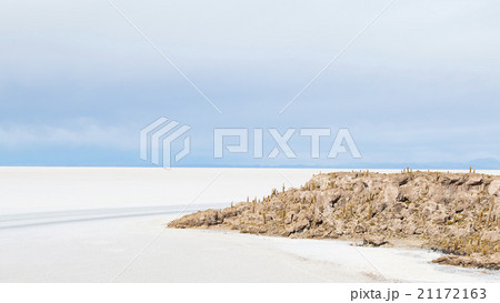 View of the Bolivian salt flats 21172163