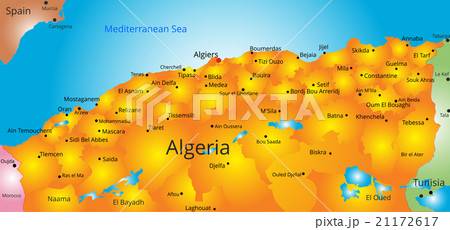 map of Algeria country map of Algeria country 21172617