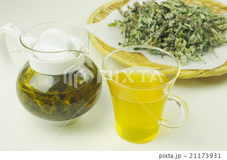 ハーブの女王ヨモギのお茶 21173931