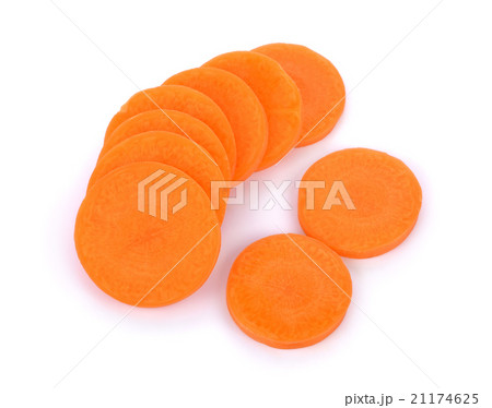 Fresh carrots, sliced 21174625
