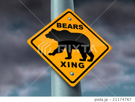 Bear Market Warning sign 21174767
