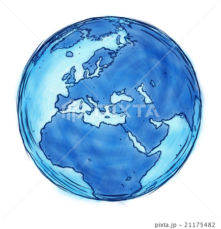 Europe Map Sketch Drawing Europe Map Sketch Drawing 21175482