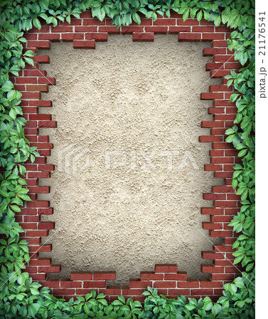 Rustic Broken Brick Frame Rustic Broken Brick Frame 21176541