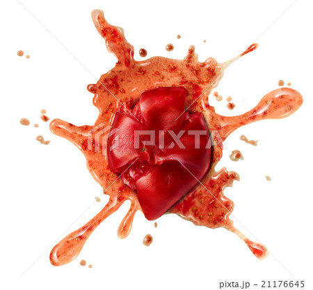 Splattered Tomato 21176645