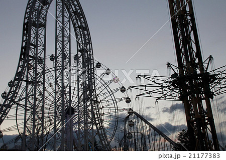 富士山とアトラクション 21177383