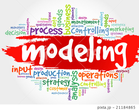 MODELING word cloud 21184865