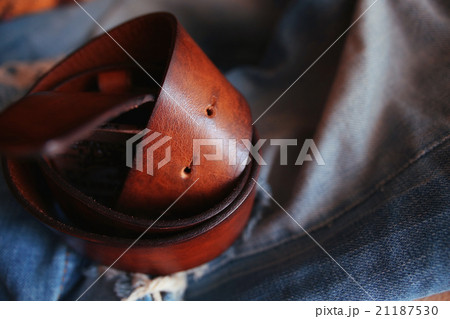 leather belt jeans leather belt jeans 21187530