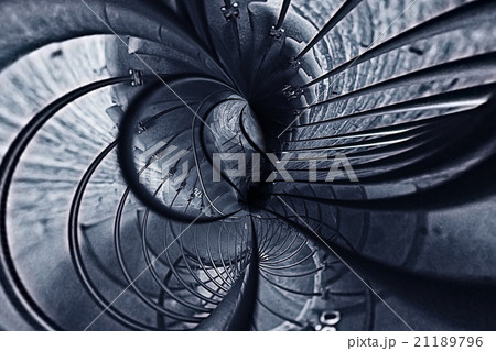 unusual spiral staircase in St. Isaac's Cathedral in St. Petersburg unusual spiral staircase in St. Isaac's Cathedral in St. Petersburg 21189796