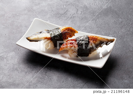 Set of unagi sushi 21196148
