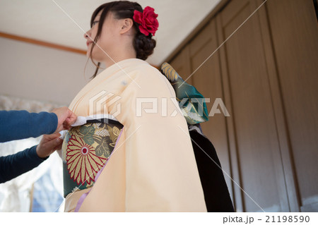 How to dress in kimono 21198590