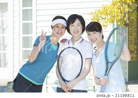 50代女性の写真素材