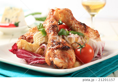 Roasted chicken drumsticks 21201157