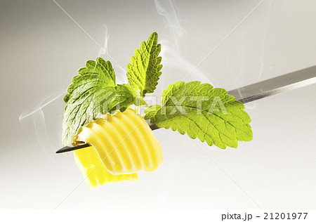 Butter curl melting in steam Butter curl melting in steam 21201977