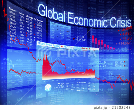 Global Economic Crisis Economic Stock Market Banking Concept Global Economic Crisis Economic Stock Market Banking Concept 21202243