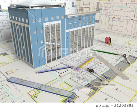House Layout And Architectural Drawings House Layout And Architectural Drawings 21203892