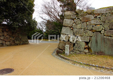 広島城　本丸中御門跡 21206468
