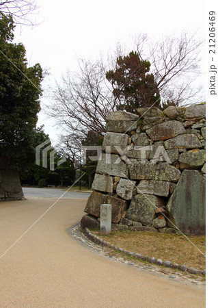 広島城　本丸中御門跡 21206469