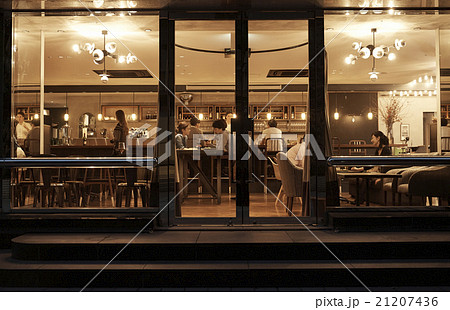 オシャレなレストラン 21207436