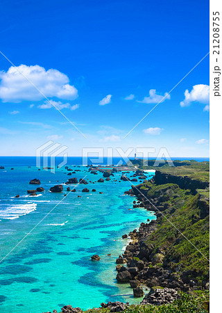 日本 沖縄 宮古島 東平安名崎 日本 沖縄 宮古島 東平安名崎 21208755