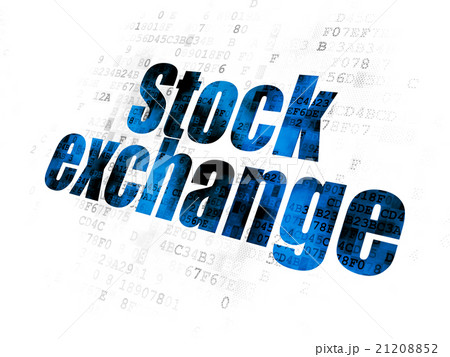 Business concept: Stock Exchange on Digital 21208852