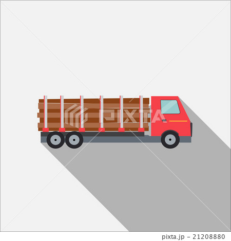 Ftat Truck Vector Illustration Ftat Truck Vector Illustration 21208880