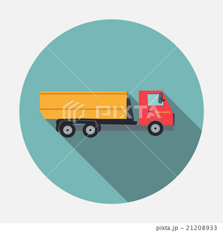 Ftat Truck Vector Illustration Ftat Truck Vector Illustration 21208933