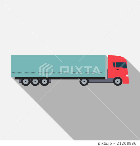 Ftat Truck Vector Illustration Ftat Truck Vector Illustration 21208936