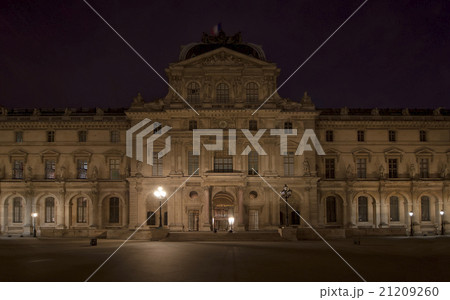 The Louvre Palace (by night),Paris,France The Louvre Palace (by night),Paris,France 21209260