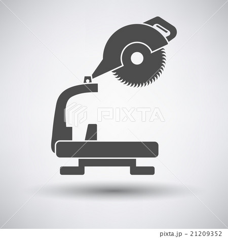 Circular end saw icon 21209352