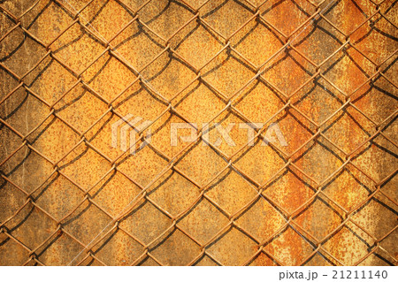 Iron wire fence rust texture 21211140