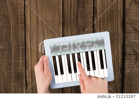 Composite image of music app Composite image of music app 21213207