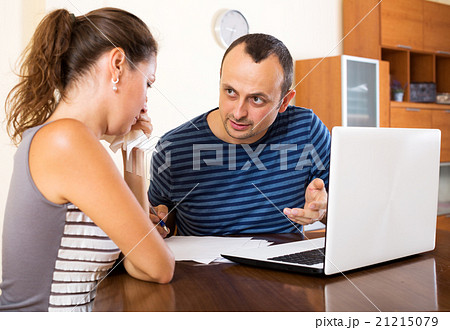 Angry boss and secretary Angry boss and secretary 21215079