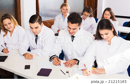 Scientists at training courses 21215165