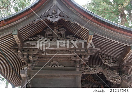 信州 塩尻 伊夜彦(いやひこ)神社 本殿 右側面上部 立川流の名工 二代立川富昌の彫刻群が見事 信州 塩尻 伊夜彦(いやひこ)神社 本殿 右側面上部 立川流の名工 二代立川富昌の彫刻群が見事 21217548